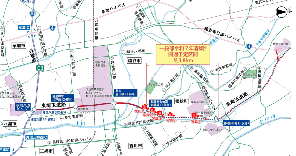 事業位置図