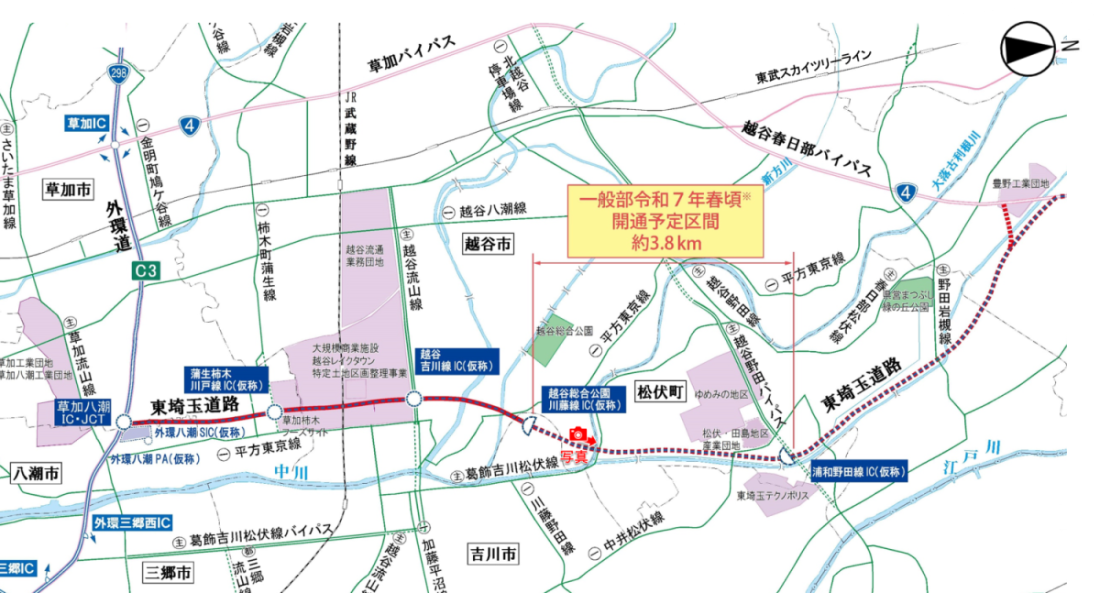 事業位置図
