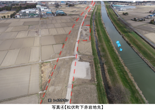 写真4 松伏町下赤岩地先