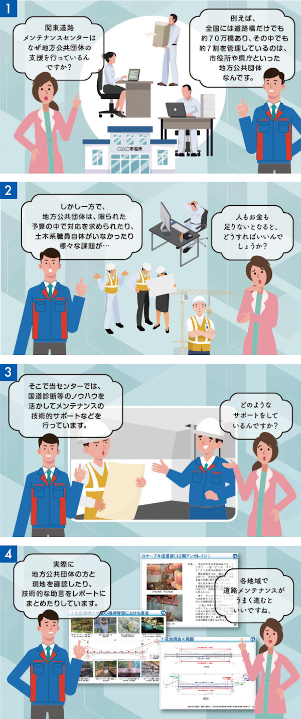 「関東MCはなぜ地方公共団体を支援しているの？」をマンガで紹介