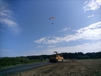 空中からの現場見学