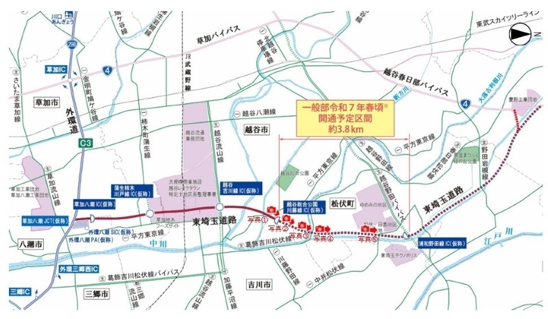 事業位置図
