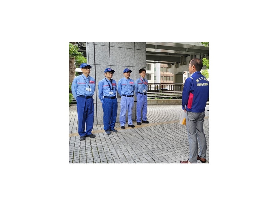 出発式の様子