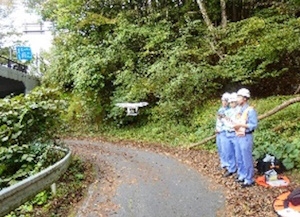 UAV（ドローン）を活用した橋梁点検