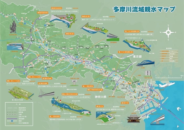 令和６年度９月～１０月調査実施　多摩川