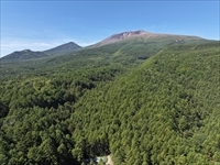 現場から見た浅間山
