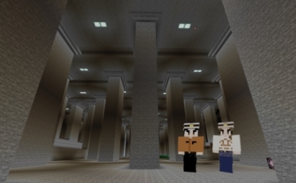 マインクラフトで再現した地下神殿