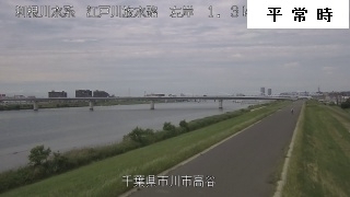市川市高谷（平常時）