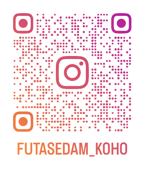 二瀬ダム管理所公式InstagramアカウントQRコード