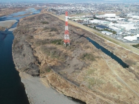 利根川180k付近：令和７年２月１２日撮影