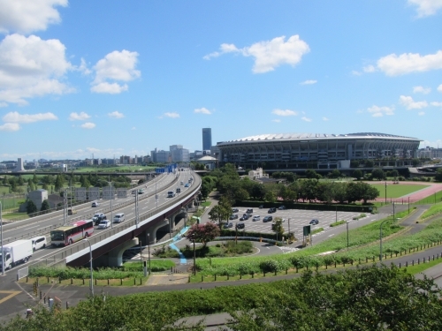 屋上ツアーの様子