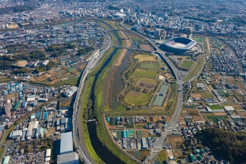 鶴見川多目的遊水地の写真