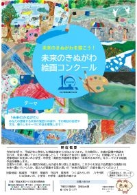 絵画コンクールチラシ応募要項