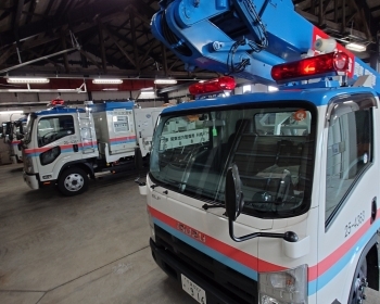 “水の郷さわら車両倉庫"