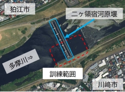 訓練場所案内図