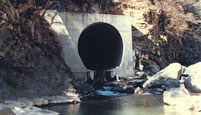Dam downstream diversion works (1988)