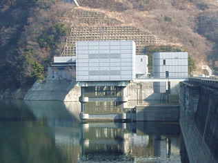 External view of selective intake facility