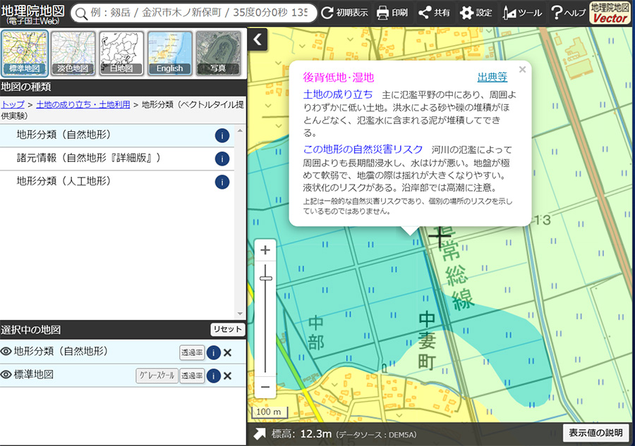 地理院地図