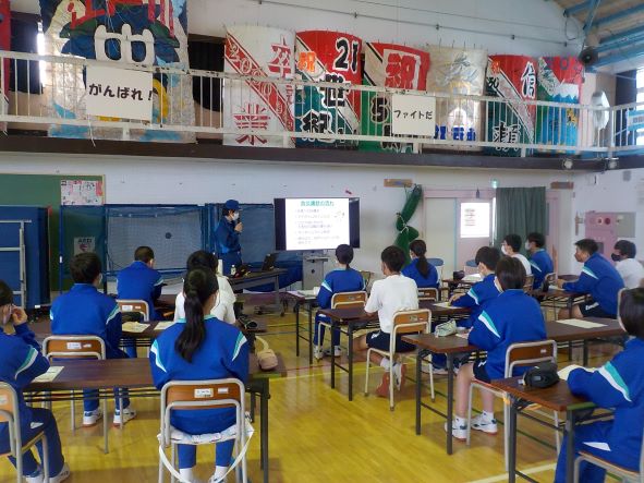春日部市周辺 春日部市の職員による、小中学校への出前授業
