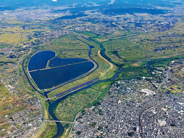 【写真】平常時の渡良瀬遊水地