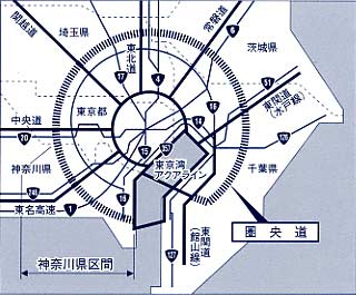 圏央道概略図