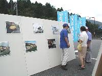 写真:パネル展示