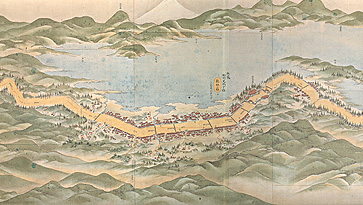東海道分間延絵図